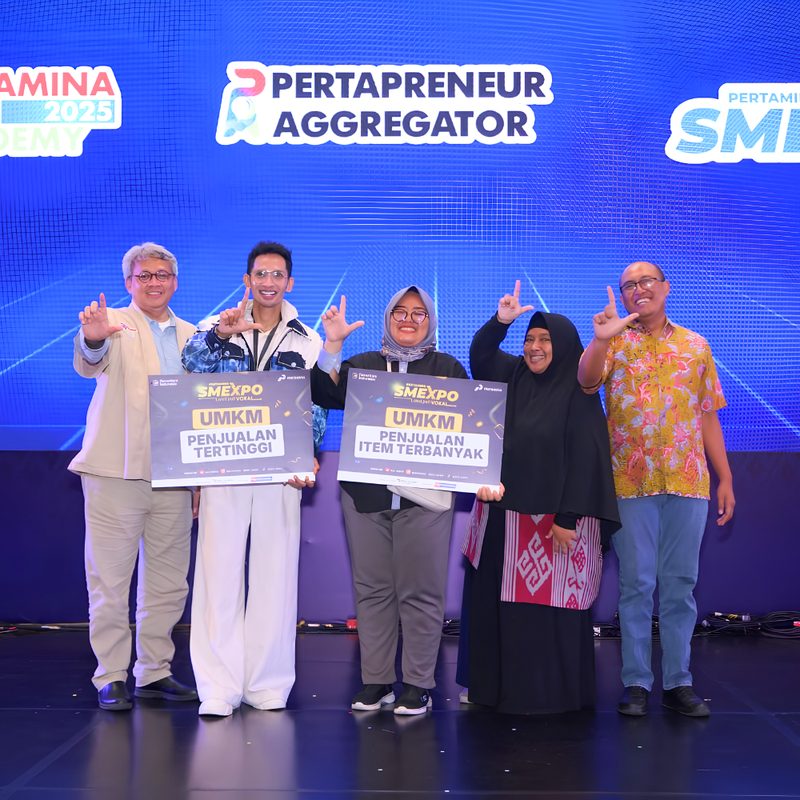 Cimeler meraih penghargaan UMKM di Pertamina SMEXPO